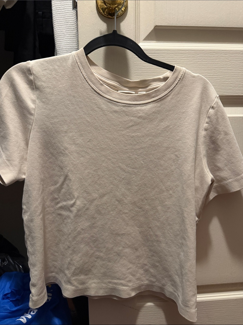 Babaton function Cream Short-Sleeve Tee